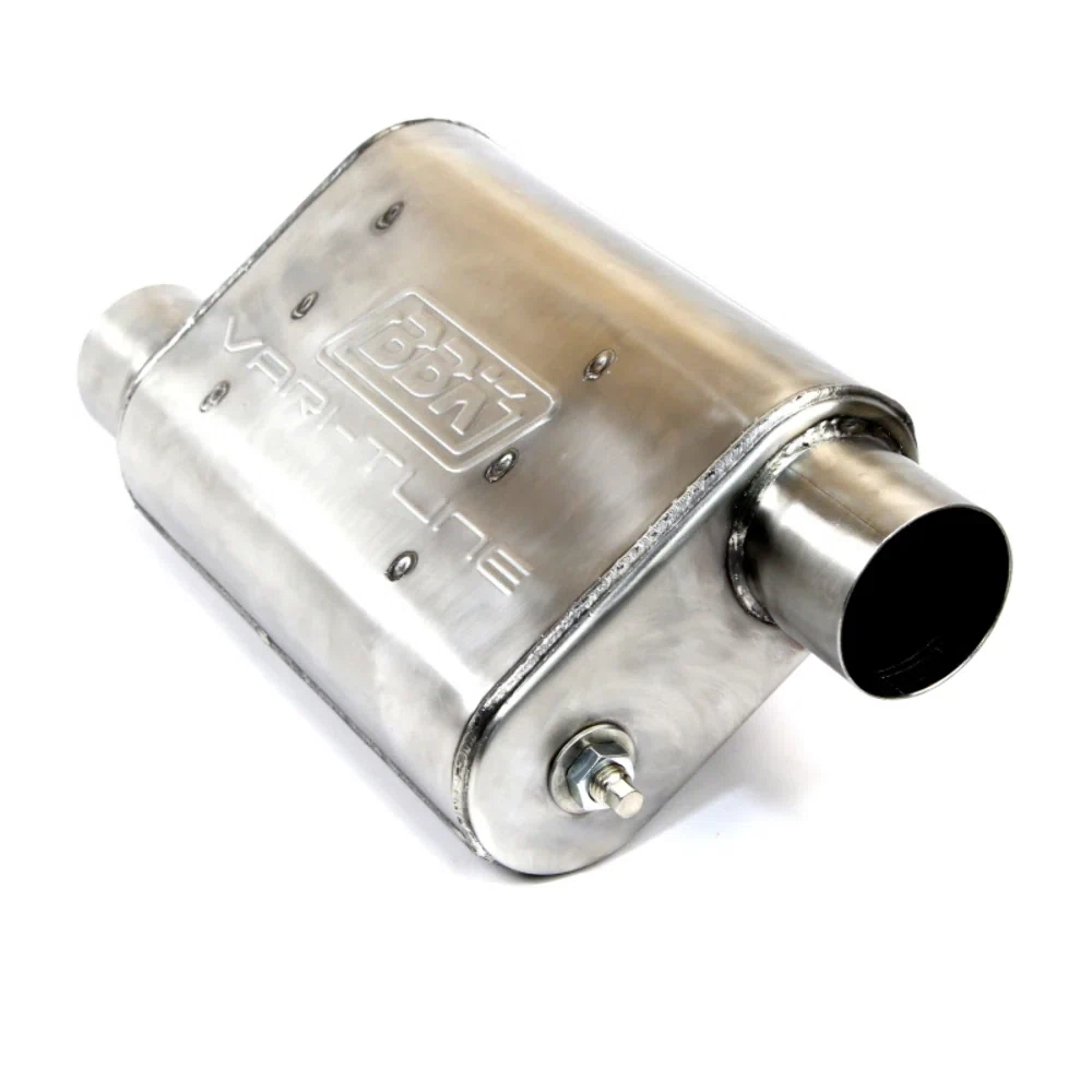 Universal 3 Inch Varitune Adjustable Muffler Double Offset (439 S_S)-31035